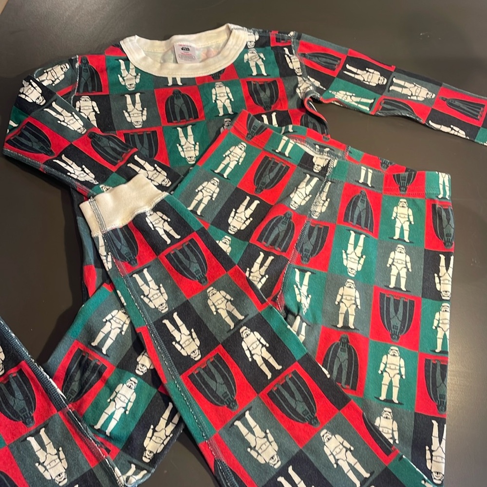 Hanna Andersson Organic Long John Pajamas - Star Wars, Darth Vader
